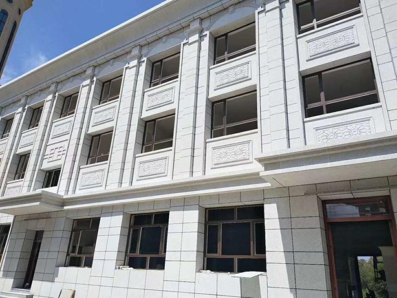 白麻石材外墙干挂