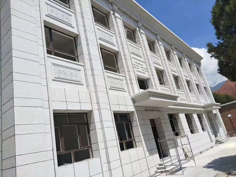白麻石材外墙干挂