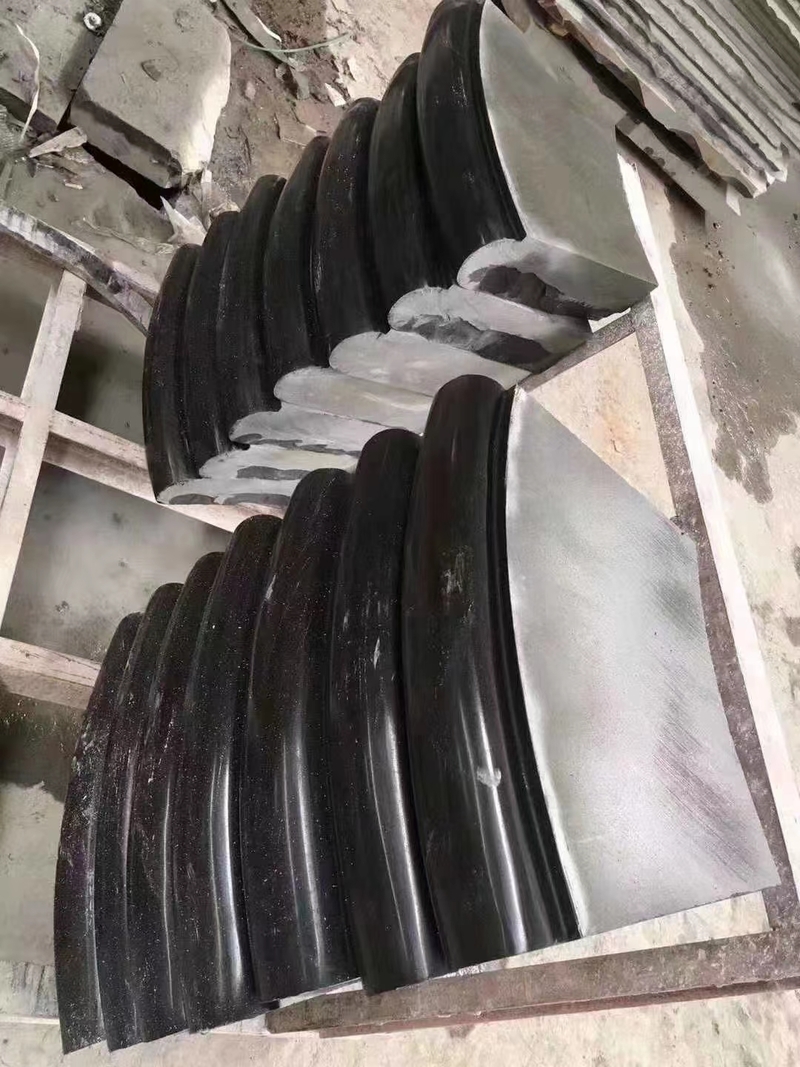 光面压顶 磨半圆